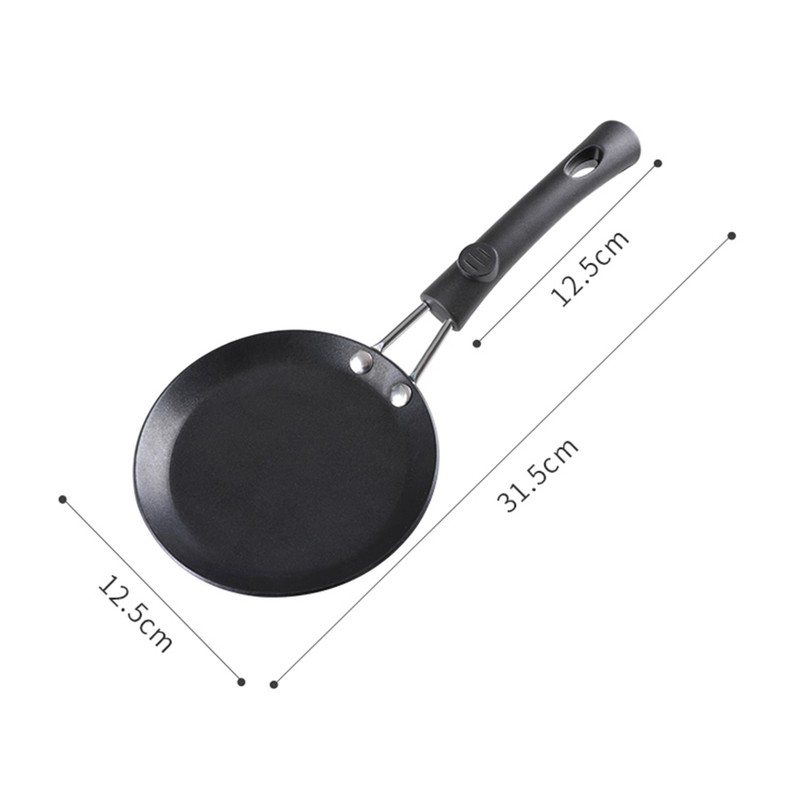 Egg Frying Pan Even Heating Versatile Ergonomic Heat Resistant Anti