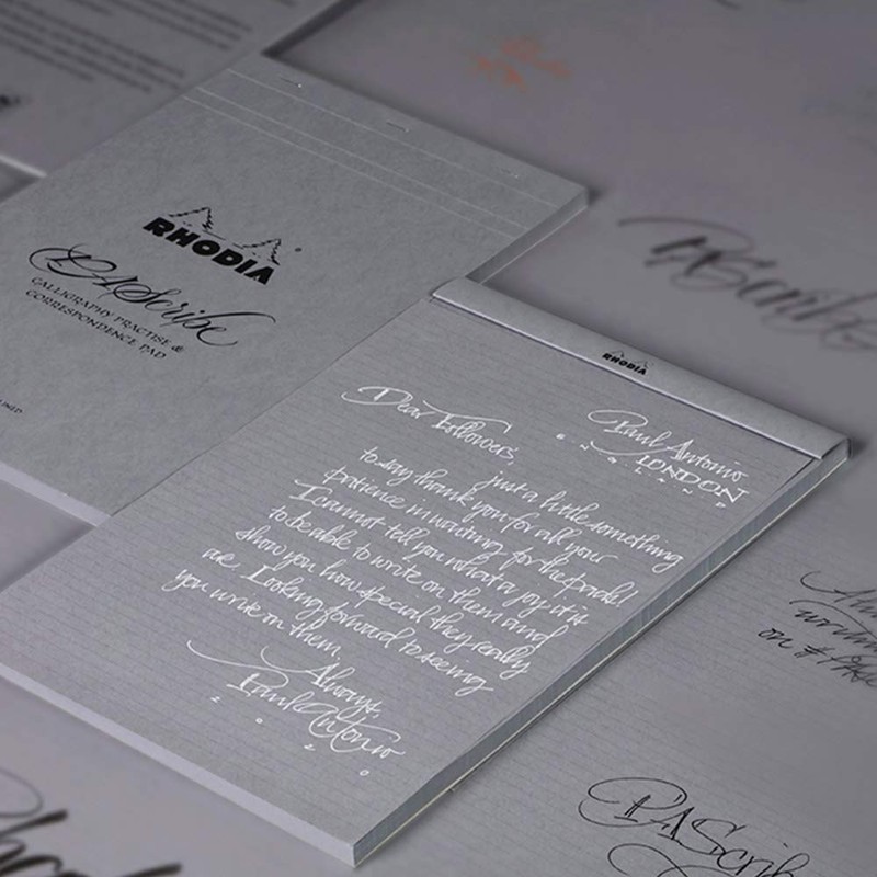 Clairefontaine Rhodia 19006C Pascribe Grey Maya Pad A4+ (31.8 x