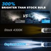 Cayluxt D2S Xenon HID Headlight Bulbs, 35W 8000K Ice Blue