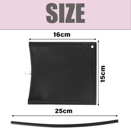 2 PCS Air Wedge Air Bags for Lifting Door Air Wedge Up Bag Black Inflatable Air Wedge Pump Air Pump Wedge Up Tool for Lifting for Doors Windows Car Shim Doorstop air wedge door pump up bags