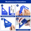 Tyafzzn 3D Mitre Angle, 22.5-90° Combination Angle Made of Aluminium