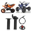 7/8in Twist Throttle Grip with Cable Kill On Off Switch