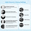 Hibbent All Metal CUPC Certified 10'' Rain Shower Head, Dual