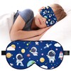 Kids Sleep Mask Eye Cover: 100% Real Natural Pure Silk