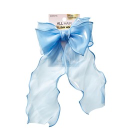 Scunci by Conair - Bow Barrette - hair accessories for women - hair bows - bows - hair barrettes for women - Light Blue