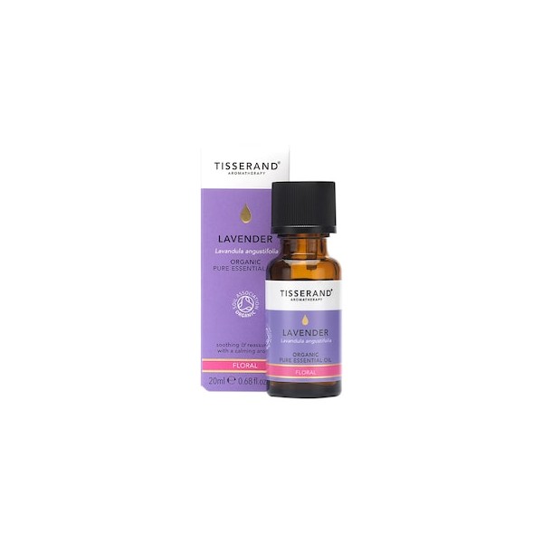 Tisserand Lavender Organic Pure Essential Oil 20ml