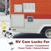 Naissian RV Locks for Storage Door 1 1/8 INCH, Camper