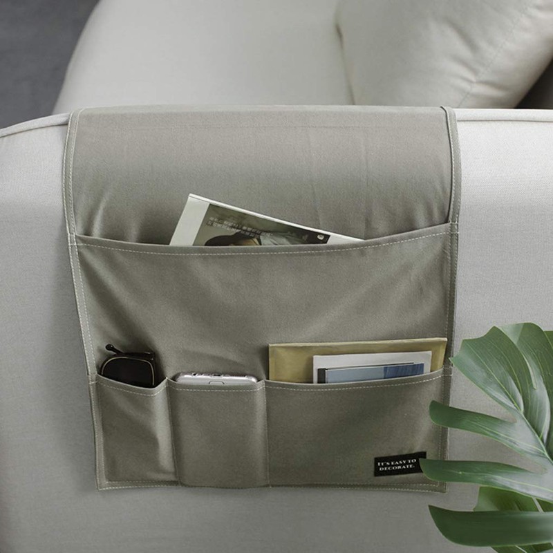 Side Pocket, Remote Control Pocket, Storage Pocket, Small Items, Hanging,