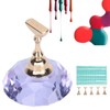 Nail Art Display Stand Set Magnetic Crystal Holder Practice Showing