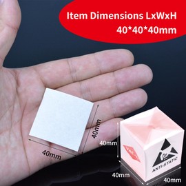 Elfcam® - 750 pieces 40 x 40 mm fibreglass cleaning paper, for decontaminating bare glass fibre before splicing and at the ends of fibre optic connectors.