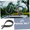 Sosoport 2pcs Multi-use Rubber Belt Straps for Bike Fastening and