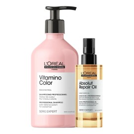 L'oréal Professionnel Kit Shampoo 500ml + Aceite 90ml