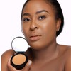 soft matte powder (K-58. Medium deep with warm bronze undertone)