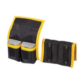 LensCoat 4-Battery Pouch Camera Battery Holder for DSLR (Black) lenscoat