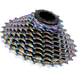GORIX Gorix Sprocket, 10-Speed (11-28T) Oil Slick (GX-CASSETTE) Durable, Abrasion Resistant, Bicycle Sprocket, Road Bike, Cassette Sprocket