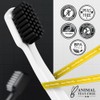 Gurunanda Yin Yang Cepillo Polvo Dientes Cerdas Extra Suaves Promueve