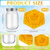 8 Pack Bee Feeder for Mason Jar Bee Watering Station