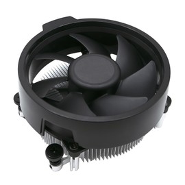 Wraith Stealth Socket AM4 CPU Cooler with Aluminum Heatsink 4-Pin PWM 95mm Fan Pre-Applied Thermal Paste Compatible with AMD Socket AM4