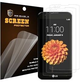 Mr.Shield Designed For LG K7 / LG Tribute 5 Anti Glare [Matte] Screen Protector [3-PACK] with Lifetime Replacement