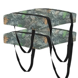 Bradley 2 Pack Type IV Boat Cushion USCG Approved Throwable Flotation Device; Coast Guard Approved Throw Preserver with Foam Cushion; throwable Boat Safety Device Camo