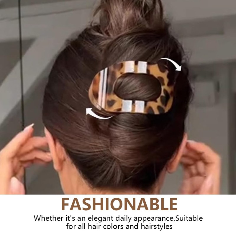 SGERUFZ Entenschnabel-Haarspange, flache Haarspange, schlicht elegante Duckbill-Haarspange für Damen und