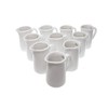 10 Piece Set for 3 People, Milk Pitcher, Ceramic, Creamer,