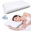 Pillow, Cervical Neck Memory Foam Ergonomic Pillow, Cooling Pillow for