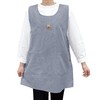 SINCE1953 TRENDY 16741 Women's Apron, Nursery, Side Buttons, ML Size,