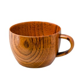 Danweix Wooden Shaving Bowl with Handle, Shaving Soap & Cream Bowl for Men Classic Style Easy to Lather Fits Wet Shaving (2#)