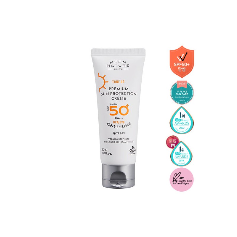 Dr. Orga Premium Sun Protection Tone-Up Sun Cream SPF50+/PA+++ 60ml