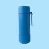Pick Plate Stainless Steel Water Bottle with Bumper (Blue)