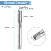 sourcing map 2pcs Straight Flute Thread Tap, M10 x 1
