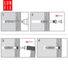 Lun Fix Impact Dowels 8.0 x 60 mm Nail Dowels