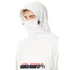 Volcom Men's Hydro Hooded Fleece Riding Hoodie, Ice S4
