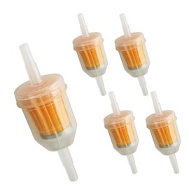 LIKENNY Universal Fuel Filter for Car & Motorcycle Gas Filter Hose Inner Diameter 6mm ~ 8mm Rust Catch Motorcycle Auto Parts (5 Pack (Big Size))