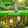 ELECLINK Solar Pathway Lights Outdoor, 8 Pack Upgraded Solar Lights