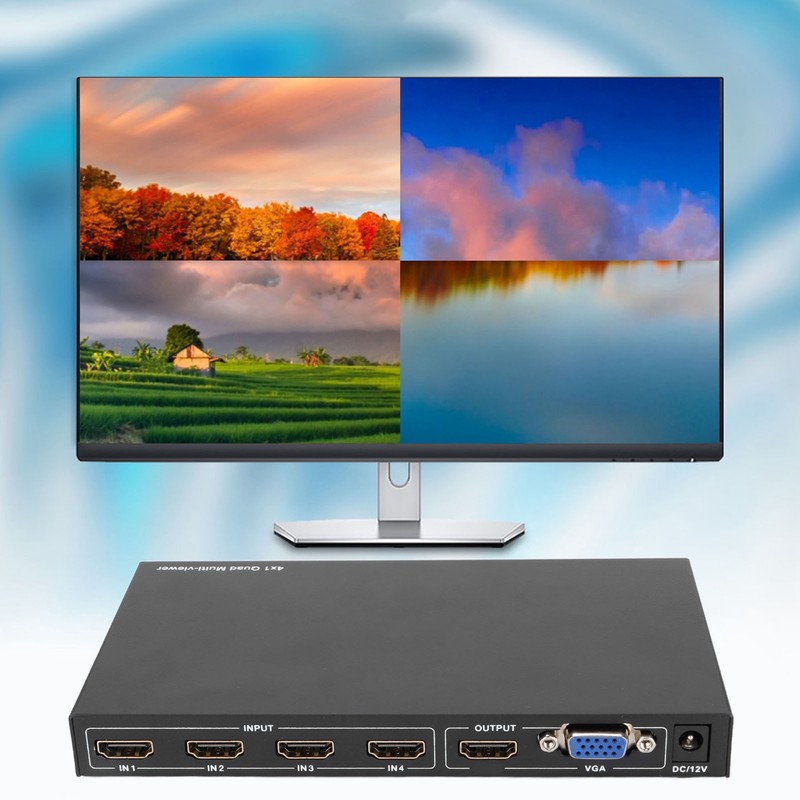AIMOS Multi Viewer High Definition Multimedia 4 Into 2 Out