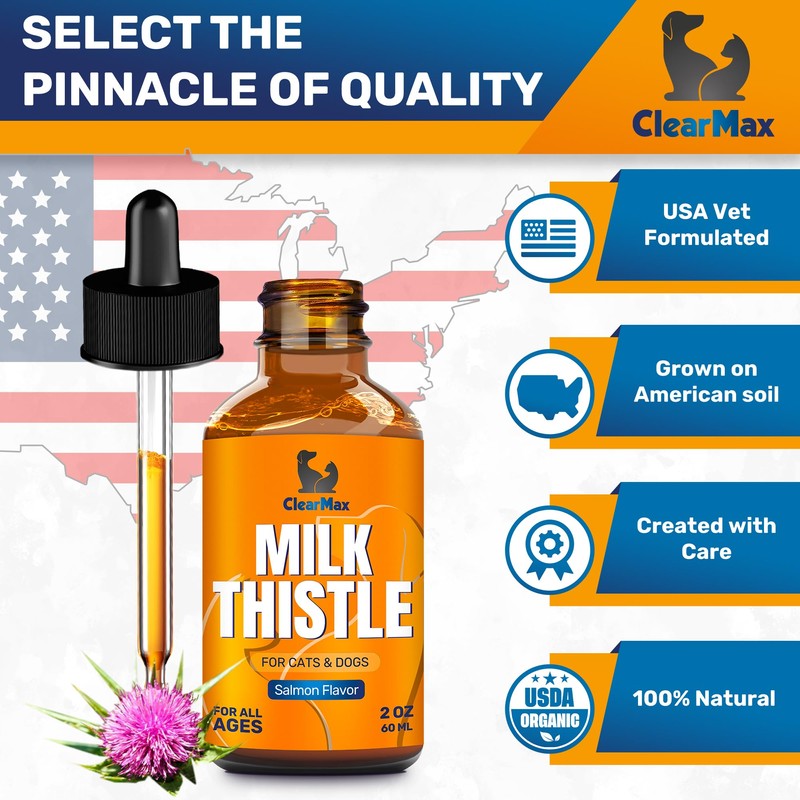 Milk Thistle for Dogs & Cats – Liver Support for