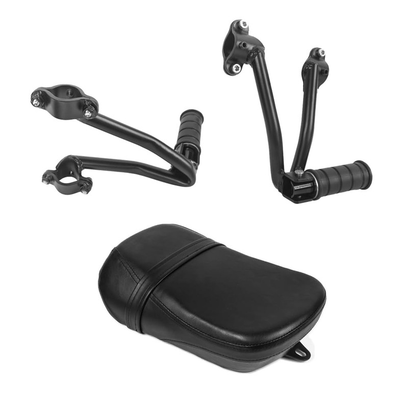 NANSENJPMP Passenger Pillion Seat and Passenger Footpeg Mount Kit for
