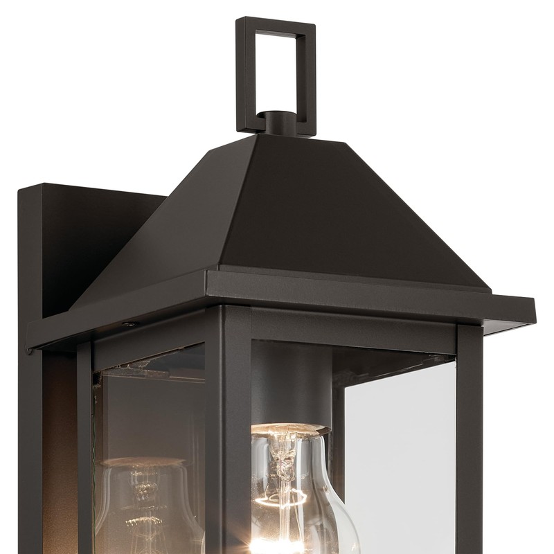 Kichler Prin 1-Light Outdoor Wall Light, Updated Traditional Light with