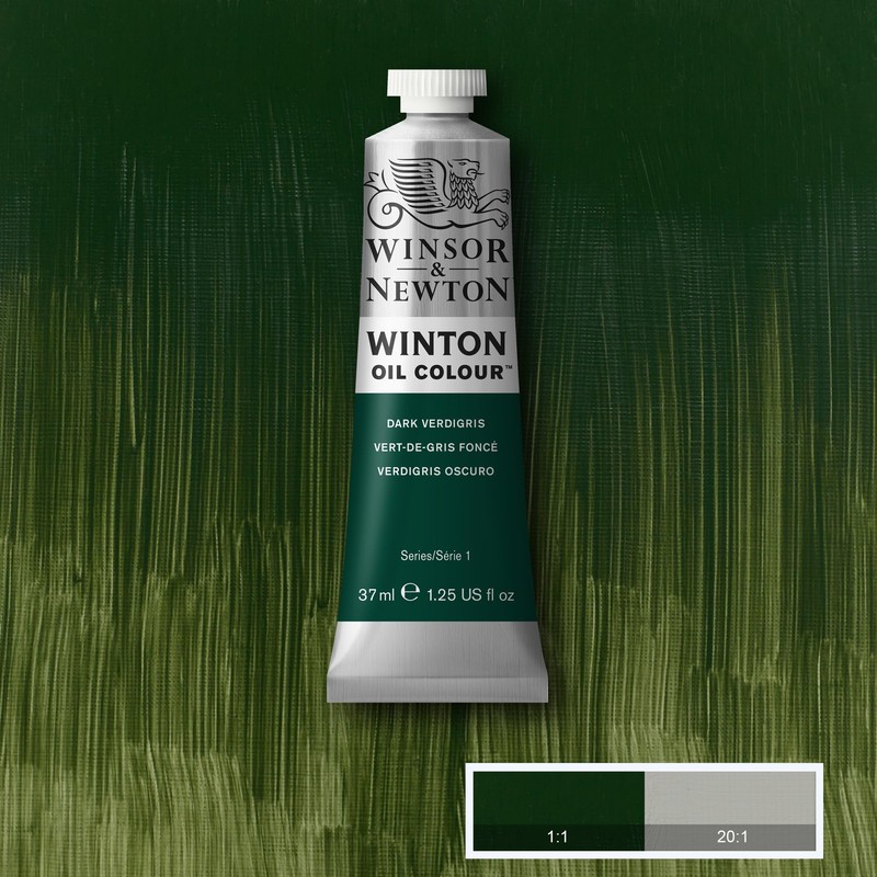 Winsor & Newton Winton Oil Color, 37ml (1.25-oz) Tube, Dark
