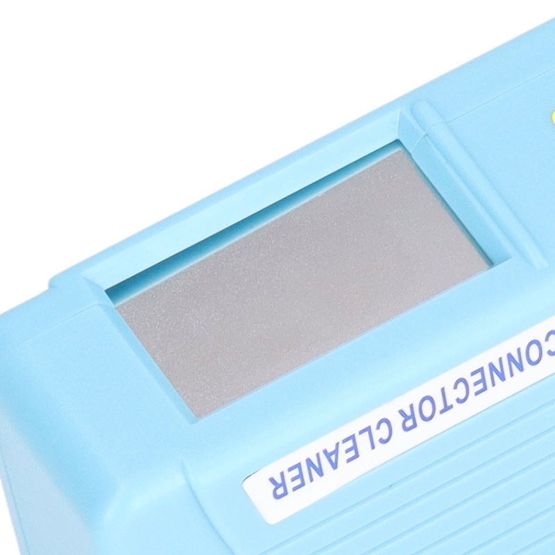 Cassette Optical Connector Cleaner Fiber Optic End Cleaning Box for