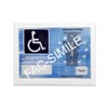 Quattroerre 1609 Pocket Marking Disabled Parking Permit Wallet