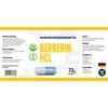 Berberine HCL 500 mg 120 Vegan Capsules, Laboratory Tested, High