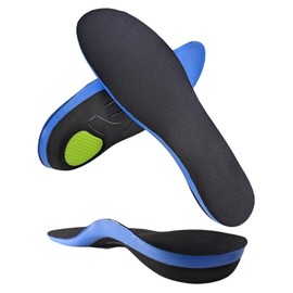 インソール [理学療法士監修] 衝撃吸収 アーチサポート 土踏まず 中敷き メンズ レディース Rela Kino (26-27, ブラック)