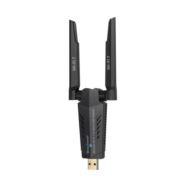 BrosTrend BE6500 Wi-Fi 7 USB WiFi Adapter for PC Desktop