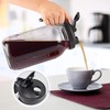 WOODRIVER Cold Brew Mason Jar iced Coffee Maker, Durable Glass,