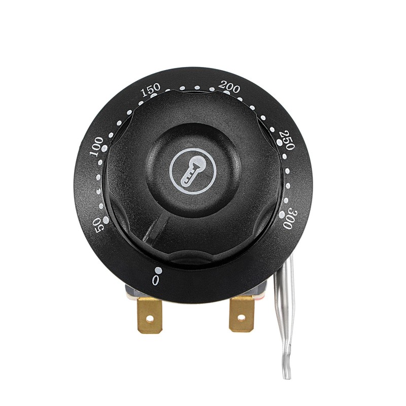 sourcing map NC 250V 16A 50-300C Temperature Control Switch Capillary