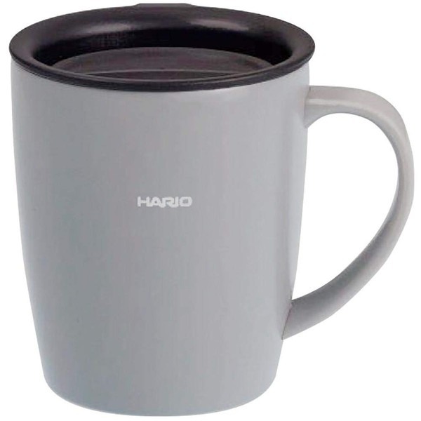 HARIO SMF-300-GR Mug Bottle, Gray, 10.1 fl oz (300 ml), Thermal Mug with Lid