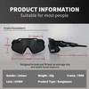 JOGVELO Polarised Sunglasses, Sports Glasses Sunglasses with 3 Interchangeable Lenses